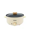 หม้อไฟฟ้า หม้อสุกี้ อเนกประสงค์ คาชิว่า รุ่น KW-352 หม้อเคลือบ NON STICK ฝาแก้วใส ปรับความร้อนได้ 2 ระดับ