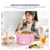 หม้อสุกี้ พร้อมซึ้งนึ่ง HELLO KITTY | รุ่น KW-109 - Image 11