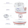 หม้อหุงข้าว ไฟฟ้า พร้อมซึ่งนึ่ง 1.8 ลิตร | รุ่น RC-1805 - Image 17