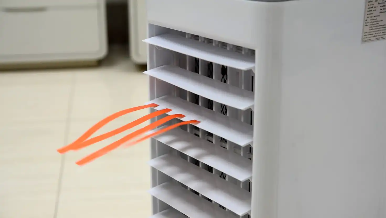 บานเกล็ด พัดลมไอเย็น