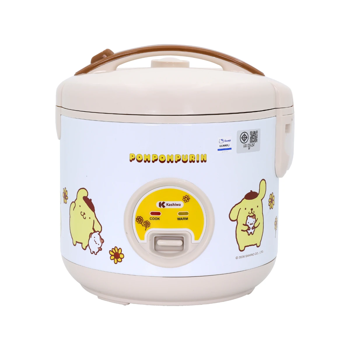 หม้อหุงข้าว ขนาด 1 ลิตร Pompompurin | รุ่น RC-116