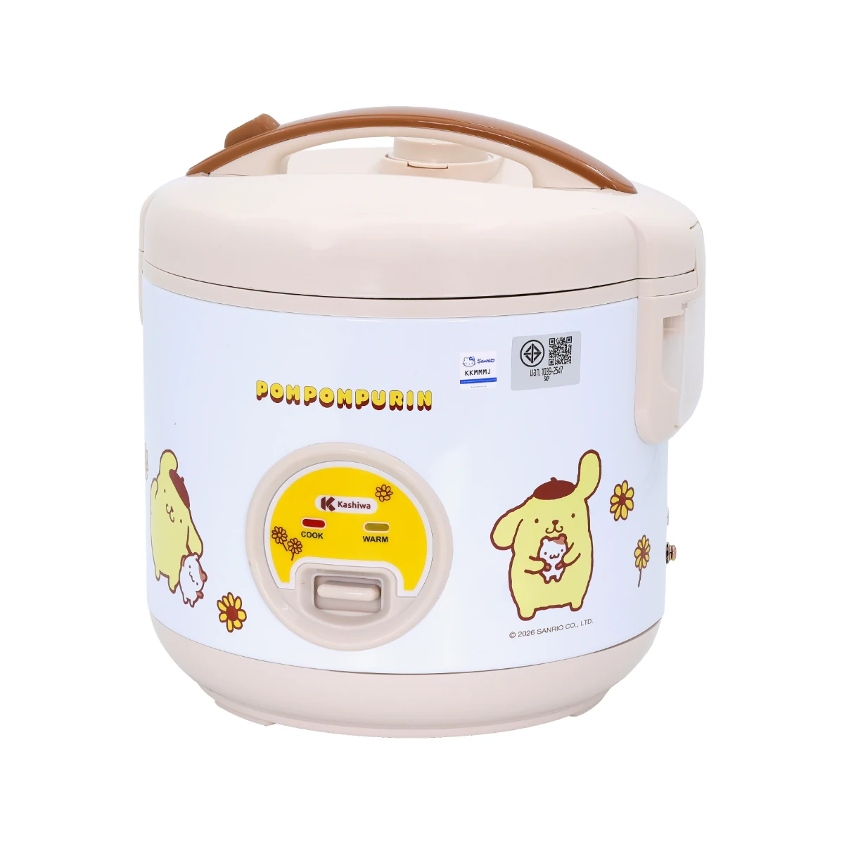 Alternative view of หม้อหุงข้าว ขนาด 1 ลิตร Pompompurin | รุ่น RC-116