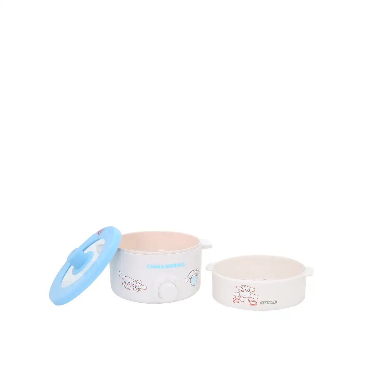 หม้อต้มอเนกประสงค์ พร้อมซึ่งนึ่ง CINNAMOROLL | รุ่น KW-118 - Image 3