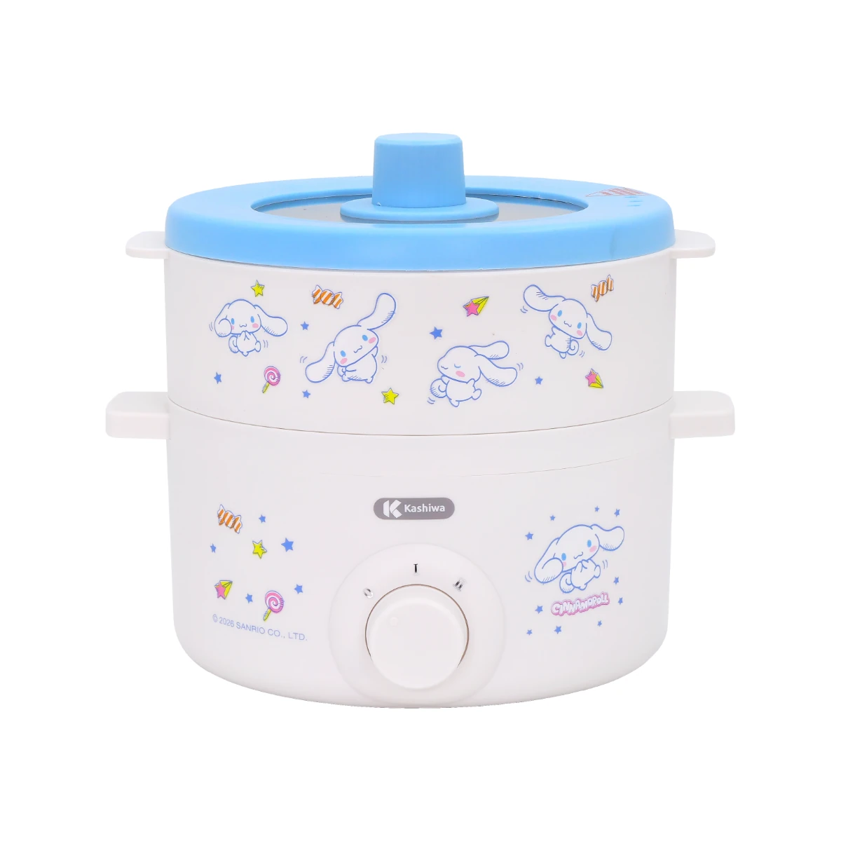 หม้อต้มอเนกประสงค์ พร้อมซึ่งนึ่ง CINNAMOROLL | รุ่น KW-118