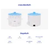 หม้อต้มอเนกประสงค์ พร้อมซึ่งนึ่ง CINNAMOROLL | รุ่น KW-118 - Image 15