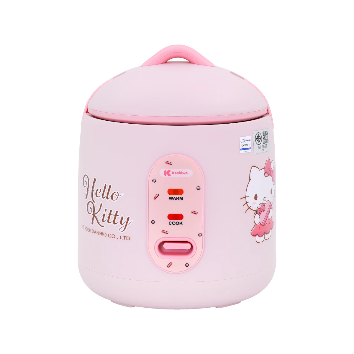 หม้อหุงข้าวไฟฟ้า 0.6 ลิตร Hello Kitty | รุ่น RC-066
