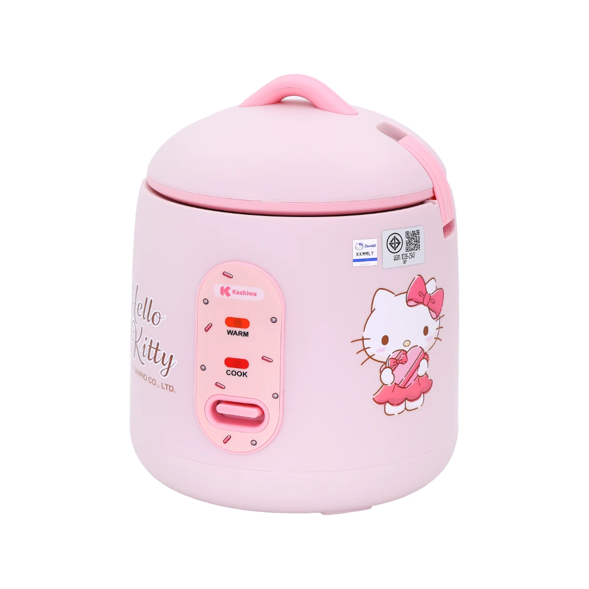 หม้อหุงข้าวไฟฟ้า 0.6 ลิตร Hello Kitty | รุ่น RC-066 - Image 2