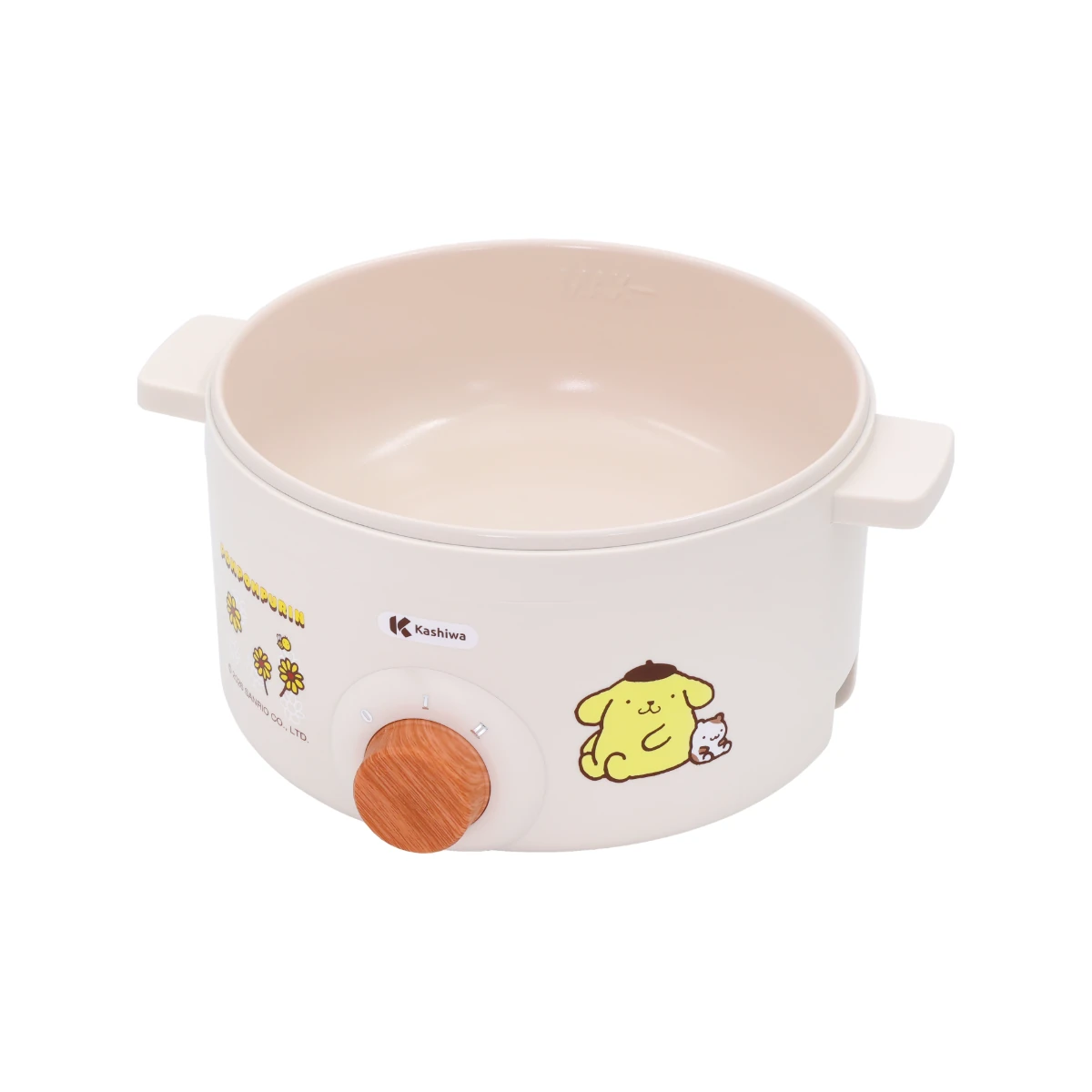 หม้อต้มอเนกประสงค์ พร้อมซึ่งนึ่ง Pompompurin | รุ่น KW-141 - Image 4