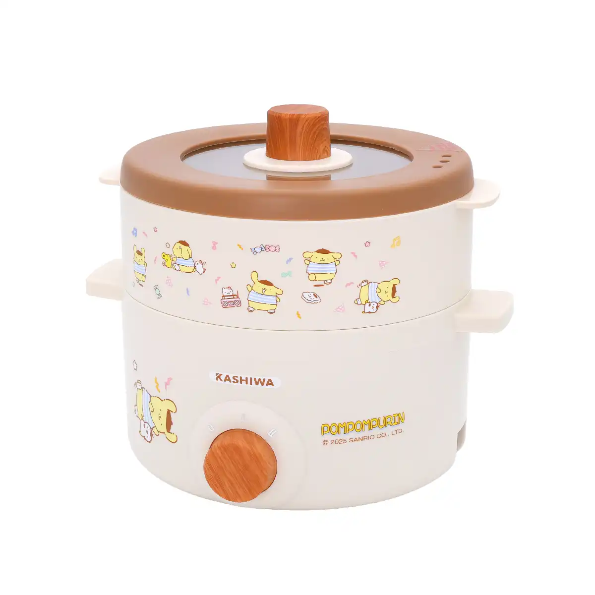 Alternative view of หม้อต้มอเนกประสงค์ พร้อมซึ่งนึ่ง Pompompurin | รุ่น KW-141