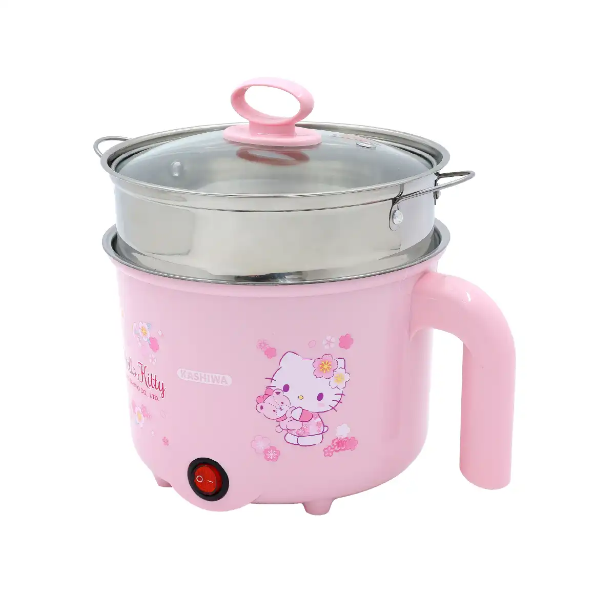 Alternative view of หม้อต้มอเนกประสงค์ พร้อมซึ่งนึ่ง Hello Kitty | รุ่น KW-133