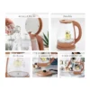 กาต้มน้ำไฟฟ้า ไร้สาย ขนาด 1.8 ลิตร ลาย Pompompurin | รุ่น PCK-202 - Image 11