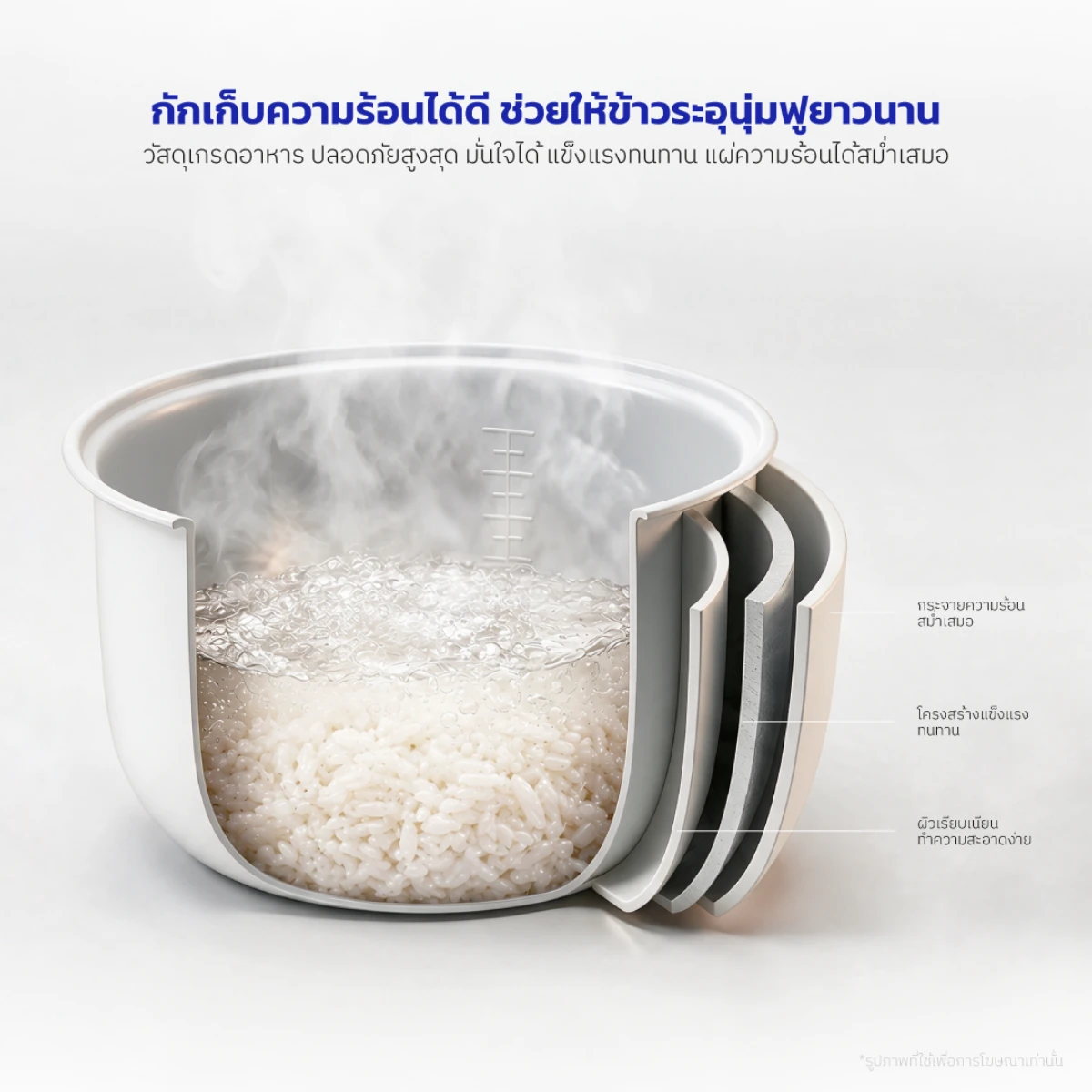 หม้อหุงข้าวมินิ Pompompurin หม้อหุงข้าวไฟฟ้า 0.6 ลิตร | รุ่น RC-069 - Image 11