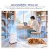 พื้นที่ใช้งาน 10–30 ตารางเมตรของ KASHIWA HC-105