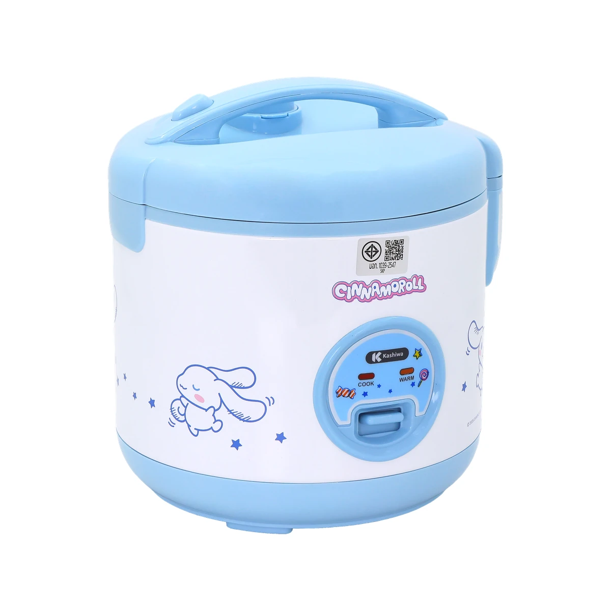 หม้อหุงข้าว Cinnamoroll RC-117-2026 มุมด้านข้าง